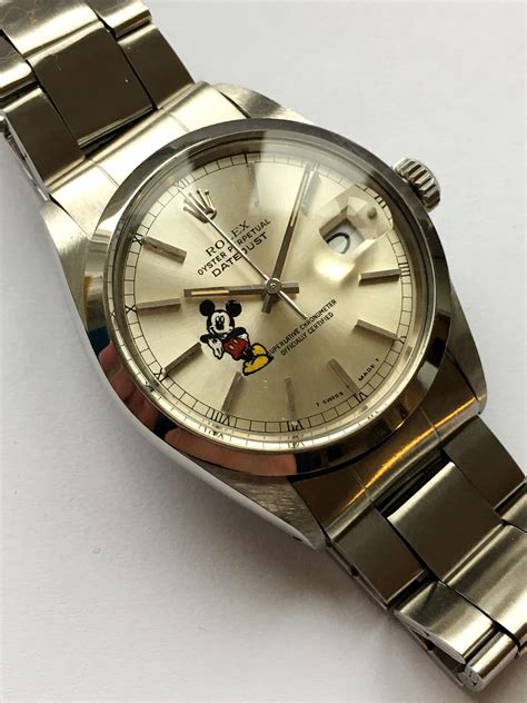 micky maus uhr rolex|rolex mickey mouse dials.